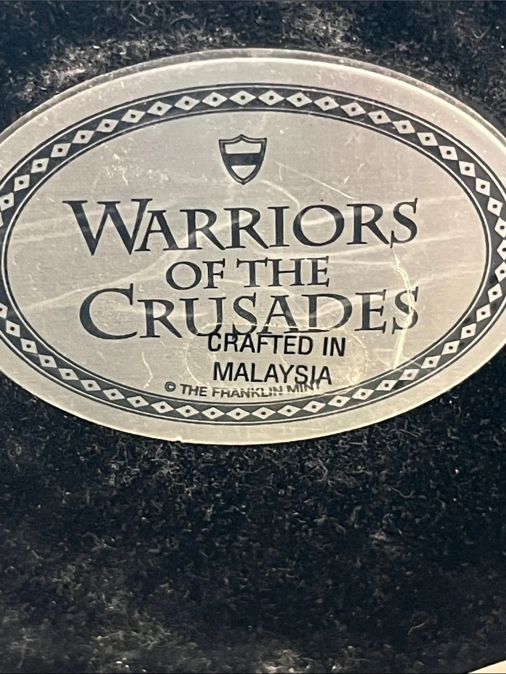 Warriors of the Crusades Set - Blue, Red & Silver Decorative Accents